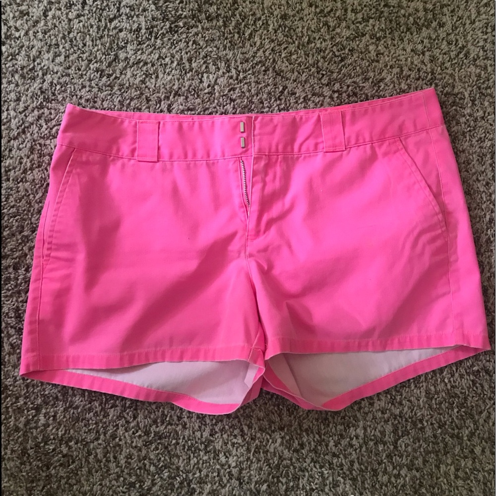 Highlighter Pink Gap Shorts